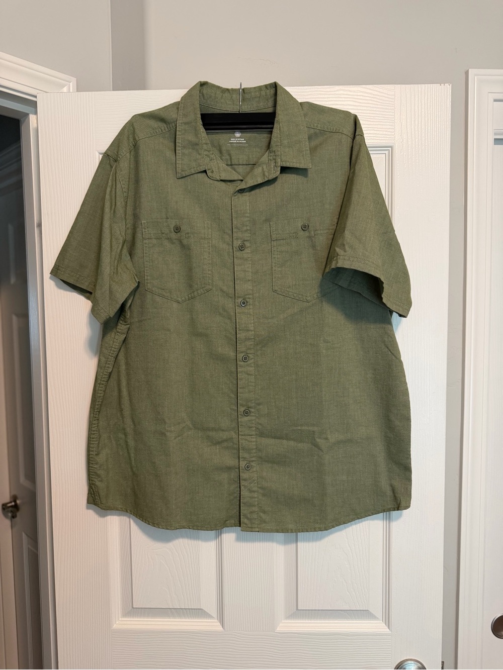 Mountain Hardwear Men's Short-Sleeve Button-Down Shirt - Olive